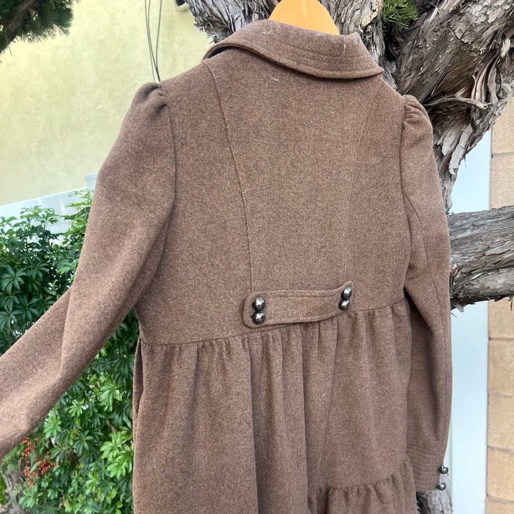 Vintage MM Couture Brown  Coat - Picture 5 of 9